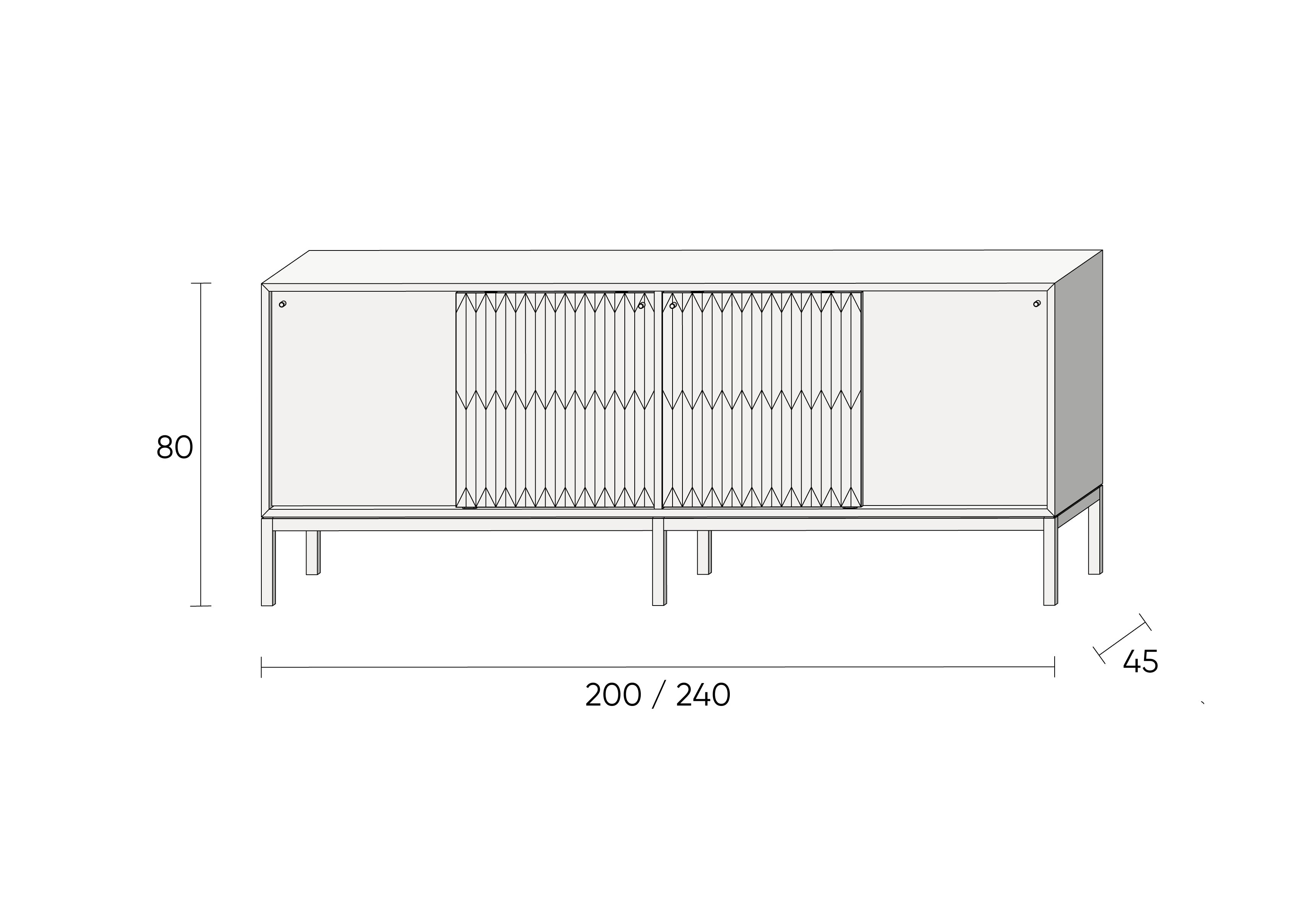 Sideboard CROSSEN.C1