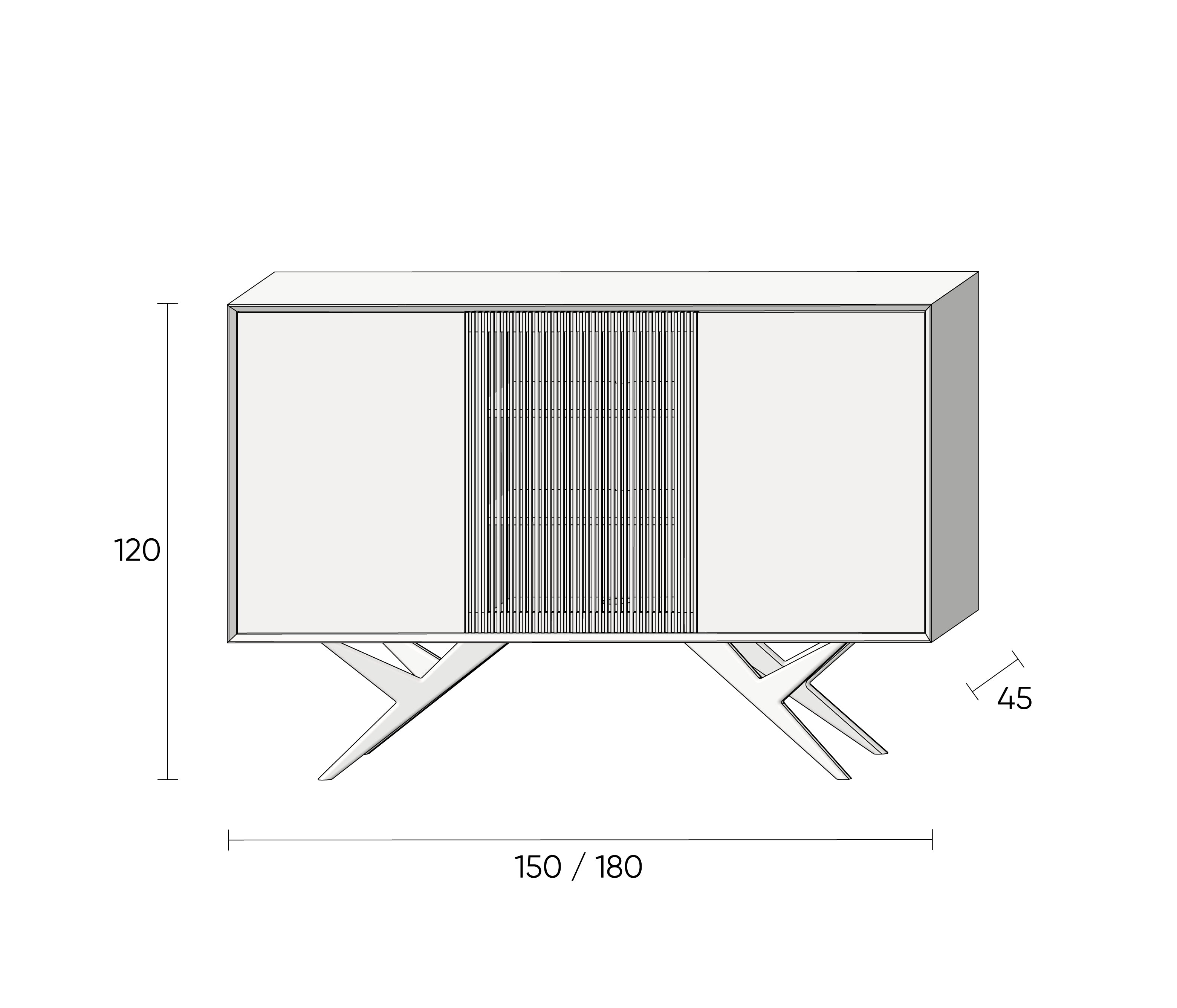 Highboard GRIESEL.B1H120