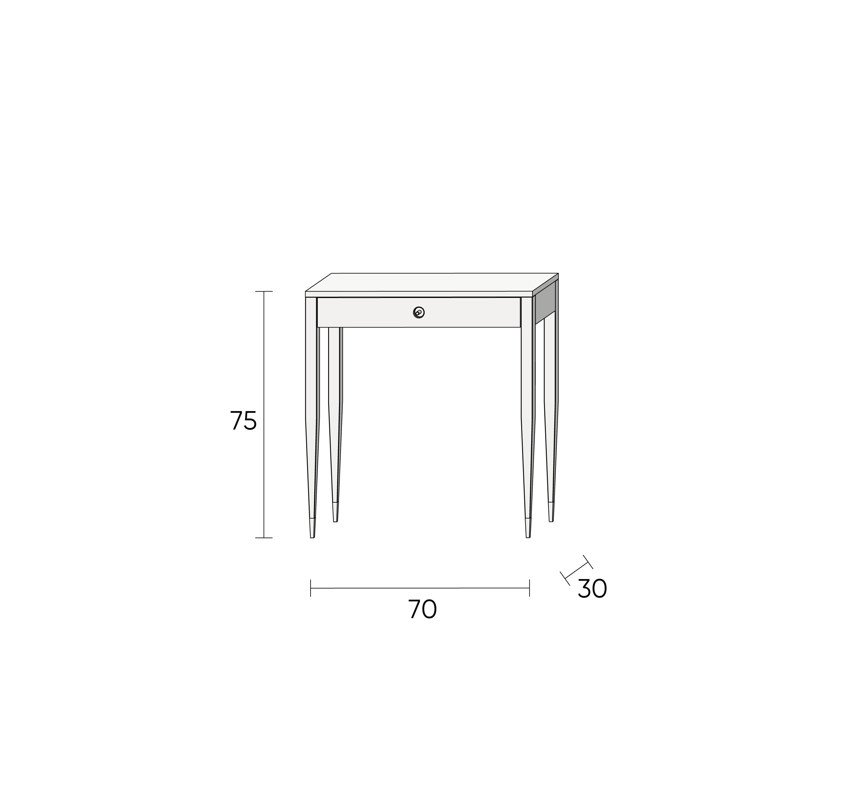 Console table LOGAU.C1